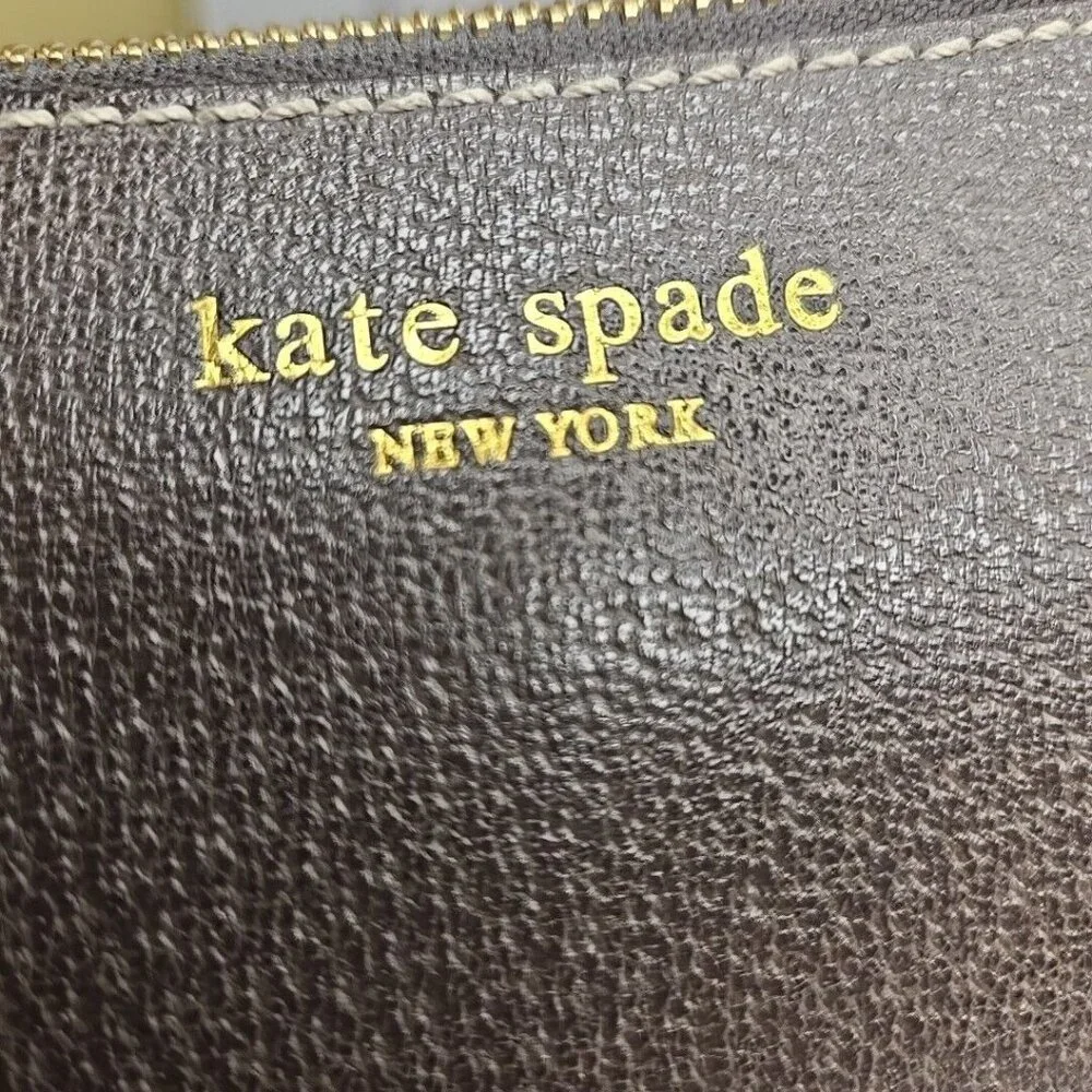 Kate Spade Brown Leather Shoulder Bag Medium - Picture 8 of 10